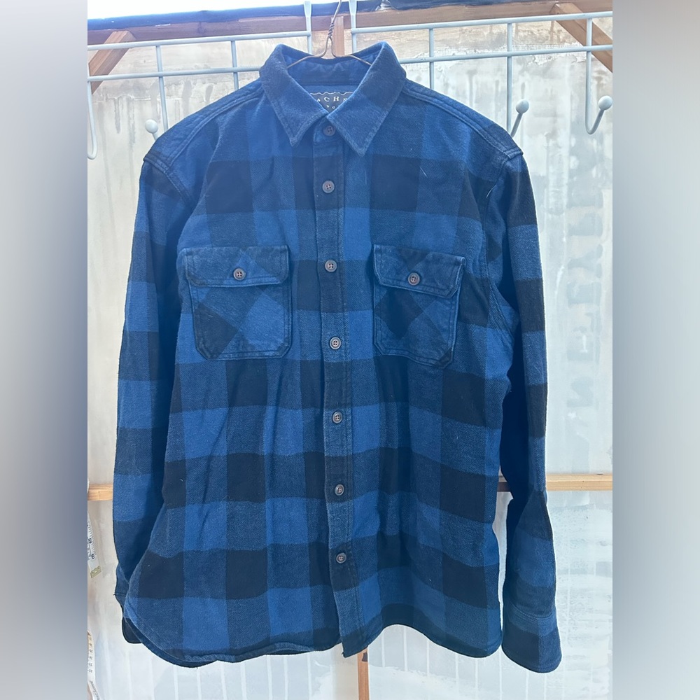 Jacobs, thick flannel plaid, XL YOUTH,